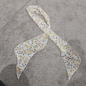 Dotted Silk Scarf‎